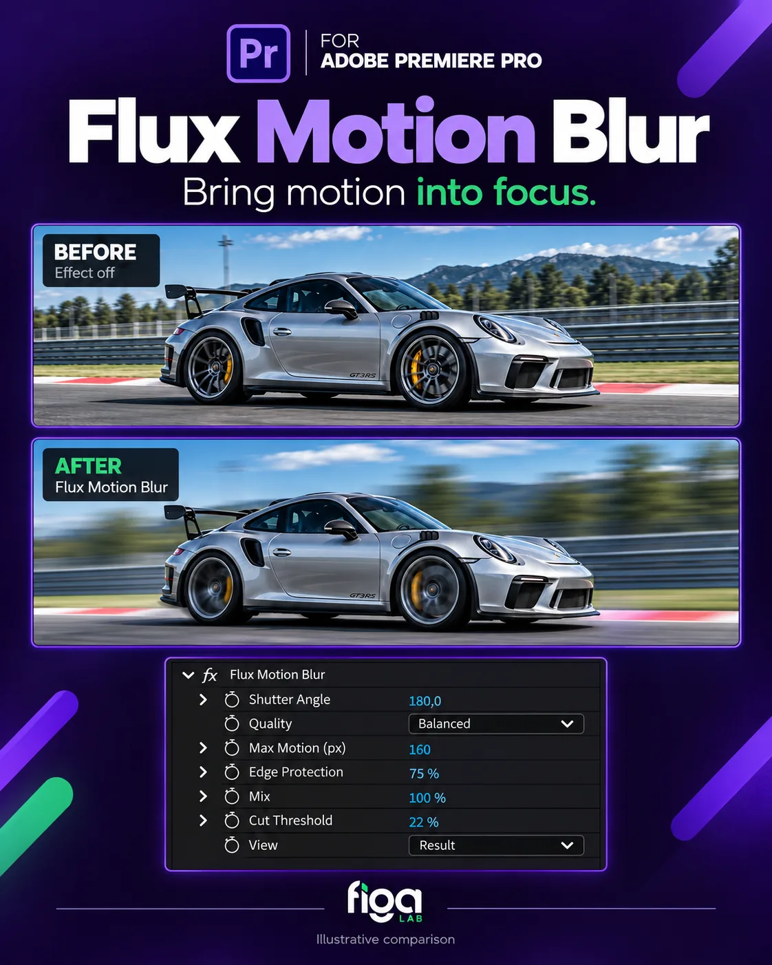Flux Motion Blur — Bring motion into focus.