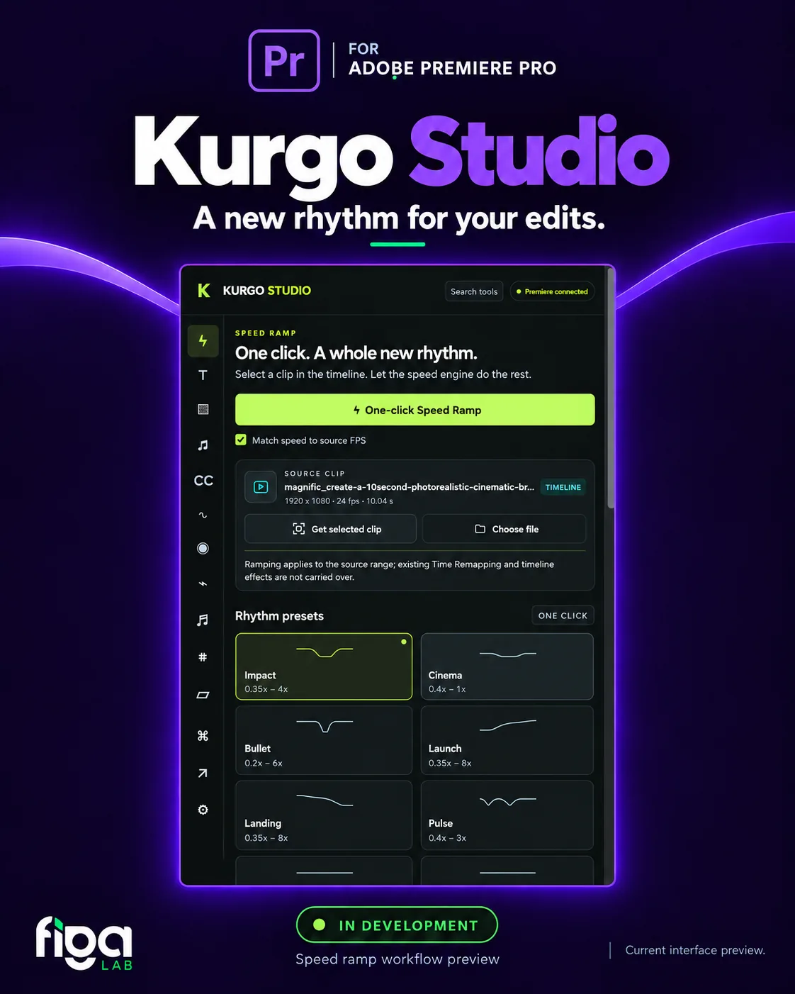 Kurgo Studio — A new rhythm for your edits.